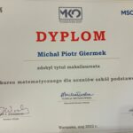 Dyplom Michała Giermka